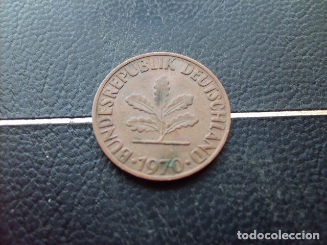 Monedas antiguas de Europa: ALEMANIA ( REP. FEDERAL ) 2 PFENNIG 1970 D
