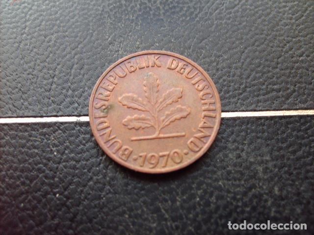 Monedas antiguas de Europa: ALEMANIA ( REP. FEDERAL ) 2 PFENNIG 1970 F