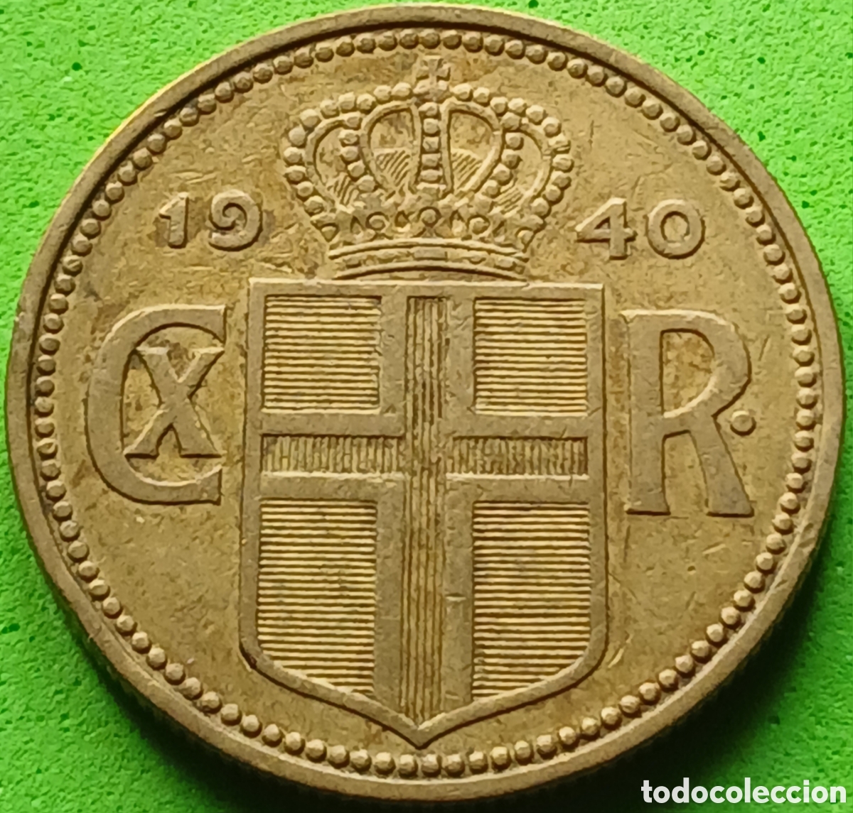 Monedas antiguas de Europa: Islandia 2 coronas 1940 km#4