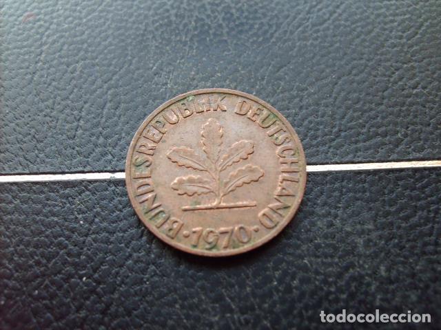 Monedas antiguas de Europa: ALEMANIA ( REP. FEDERAL ) 2 PFENNIG 1970 G