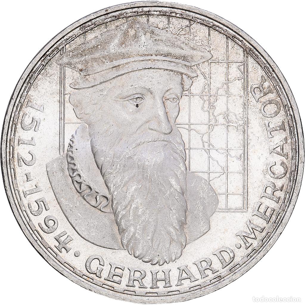 Monedas antiguas de Europa: [#1168004] ALEMANIA - REP&Uacute;BLICA FEDERAL, 5 Mark, 1969, Stuttgart, Plata, EBC, KM:126.1