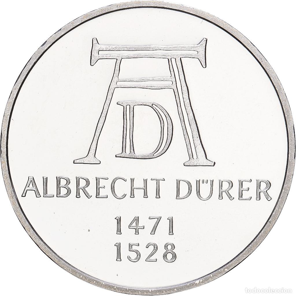 Monedas antiguas de Europa: [#1168014] ALEMANIA - REP&Uacute;BLICA FEDERAL, 5 Mark, 1971, Munich, Prueba, Plata, SC, KM:129