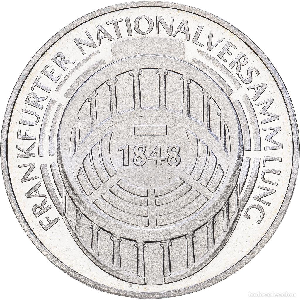 Monedas antiguas de Europa: [#1168016] ALEMANIA - REP&Uacute;BLICA FEDERAL, 5 Mark, 1973, Karlsruhe, Prueba, Plata, SC
