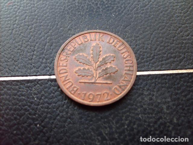 Monedas antiguas de Europa: ALEMANIA ( REP. FEDERAL ) 2 PFENNIG 1972 G