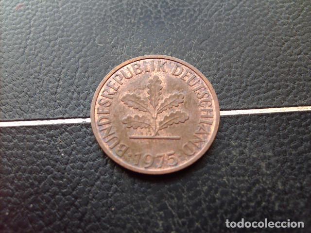 Monedas antiguas de Europa: ALEMANIA ( REP. FEDERAL ) 2 PFENNIG 1975 D