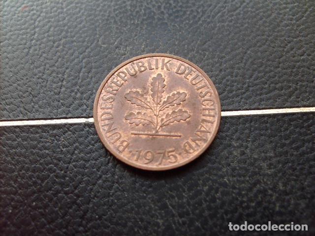 Monedas antiguas de Europa: ALEMANIA ( REP. FEDERAL ) 2 PFENNIG 1975 J