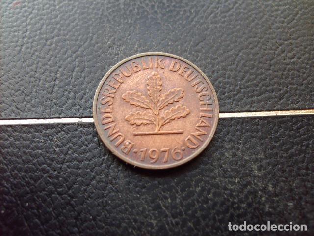 Monedas antiguas de Europa: ALEMANIA ( REP. FEDERAL ) 2 PFENNIG 1976 D