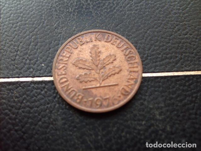 Monedas antiguas de Europa: ALEMANIA ( REP. FEDERAL ) 2 PFENNIG 1976 F