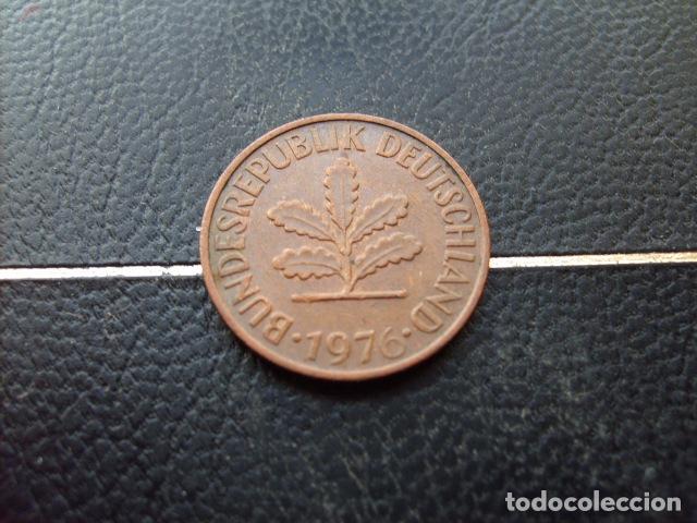 Monedas antiguas de Europa: ALEMANIA ( REP. FEDERAL ) 2 PFENNIG 1976 G