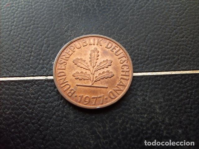 Monedas antiguas de Europa: ALEMANIA ( REP. FEDERAL ) 2 PFENNIG 1977 D