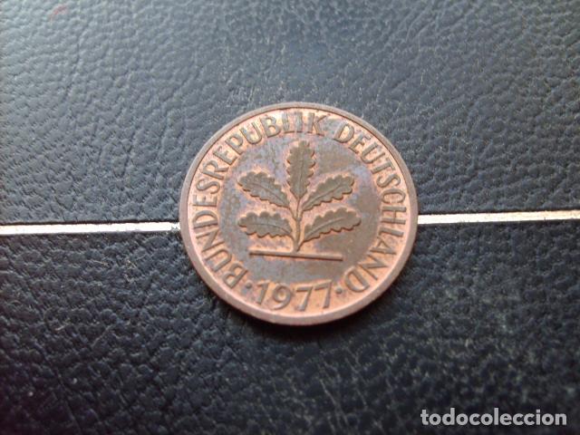 Monedas antiguas de Europa: ALEMANIA ( REP. FEDERAL ) 2 PFENNIG 1977 F