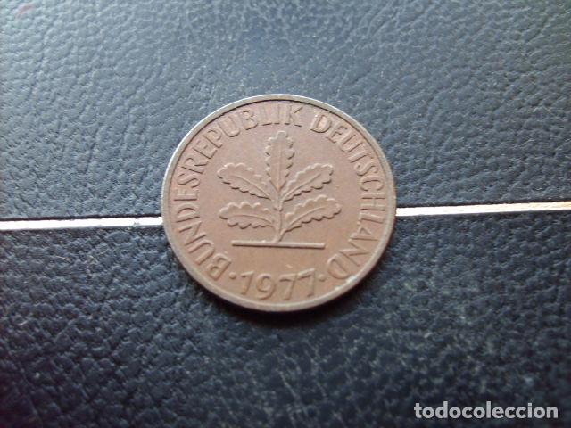 Monedas antiguas de Europa: ALEMANIA ( REP. FEDERAL ) 2 PFENNIG 1977 G