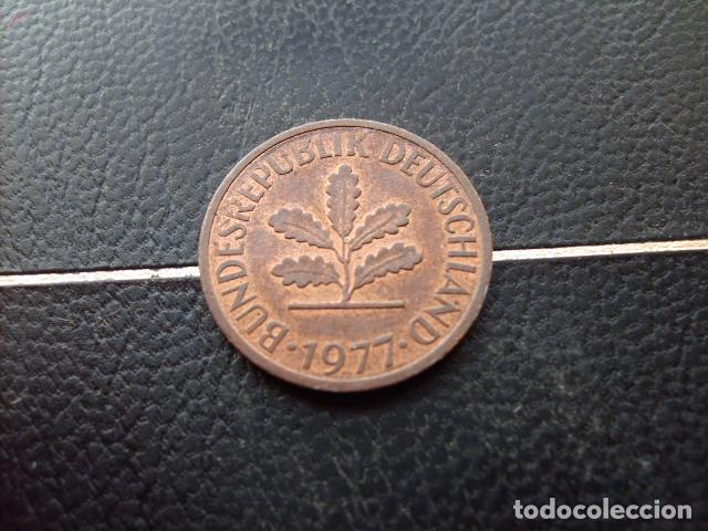 Monedas antiguas de Europa: ALEMANIA ( REP. FEDERAL ) 2 PFENNIG 1977 J