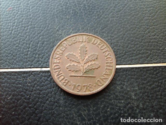 Monedas antiguas de Europa: ALEMANIA ( REP. FEDERAL ) 2 PFENNIG 1978 F