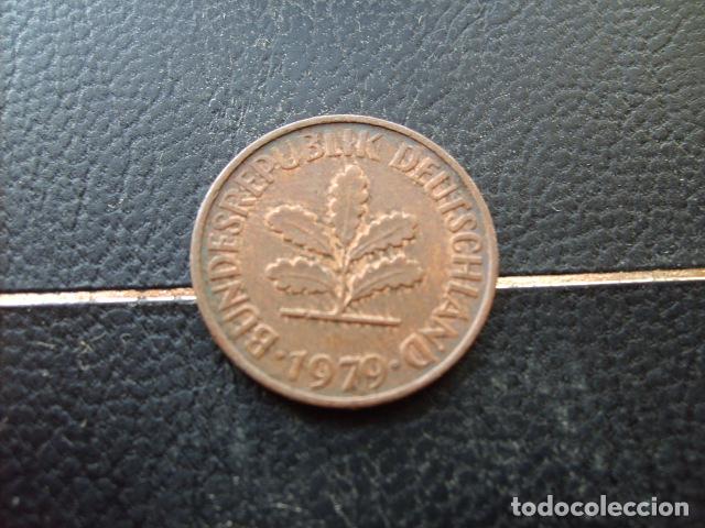 Monedas antiguas de Europa: ALEMANIA ( REP. FEDERAL ) 2 PFENNIG 1979 F