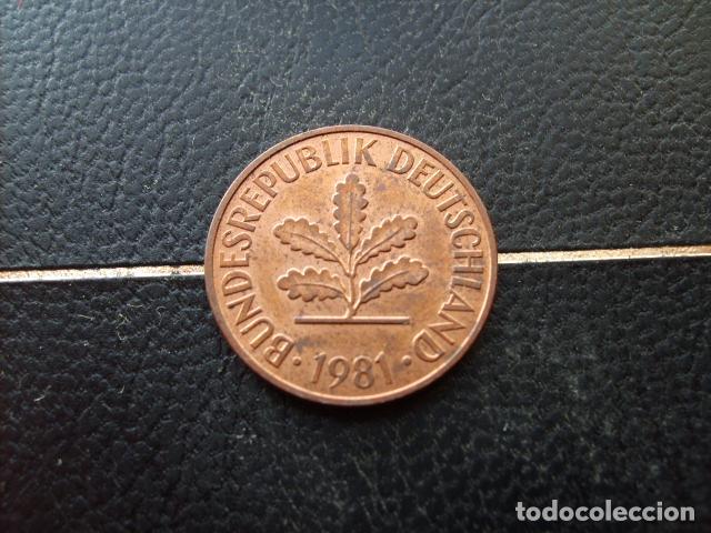 Monedas antiguas de Europa: ALEMANIA ( REP. FEDERAL ) 2 PFENNIG 1981 D