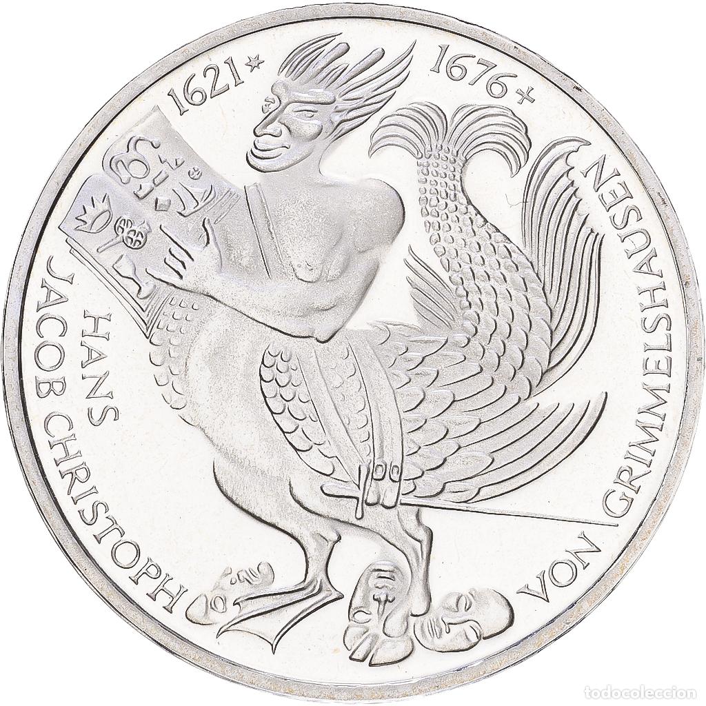 Monedas antiguas de Europa: [#1168031] ALEMANIA - REP&Uacute;BLICA FEDERAL, 5 Mark, 1976, Munich, Prueba, Plata, SC, KM:144