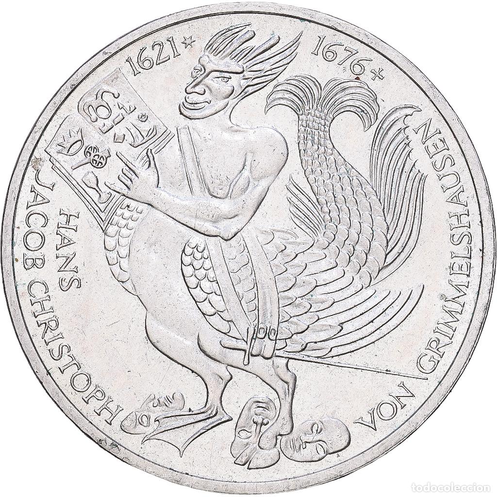 Monedas antiguas de Europa: [#1168029] ALEMANIA - REP&Uacute;BLICA FEDERAL, 5 Mark, 1976, Munich, Plata, MBC+, KM:144