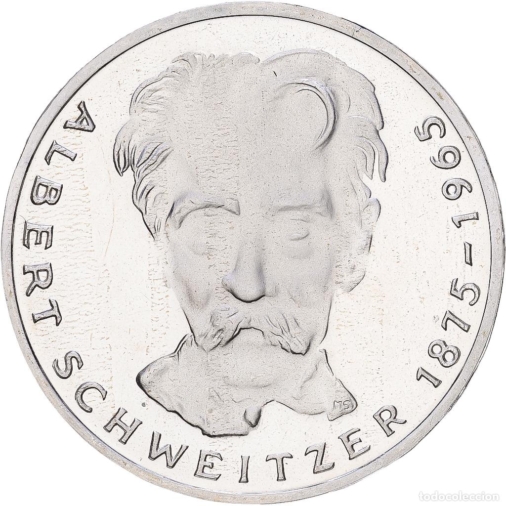 Monedas antiguas de Europa: [#1168034] ALEMANIA - REP&Uacute;BLICA FEDERAL, 5 Mark, 1975, Karlsruhe, Prueba, Plata, SC+