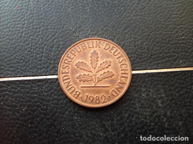 Monedas antiguas de Europa: ALEMANIA ( REP. FEDERAL ) 2 PFENNIG 1982 D