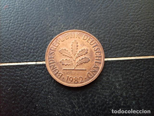 Monedas antiguas de Europa: ALEMANIA ( REP. FEDERAL ) 2 PFENNIG 1982 F