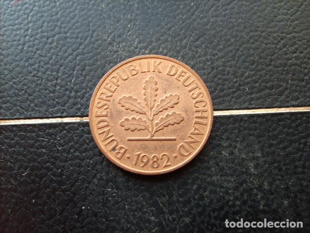 Monedas antiguas de Europa: ALEMANIA ( REP. FEDERAL ) 2 PFENNIG 1982 G