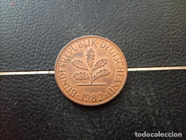 Monedas antiguas de Europa: ALEMANIA ( REP. FEDERAL ) 2 PFENNIG 1982 J