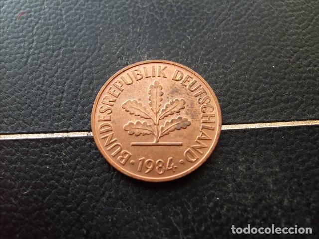 Monedas antiguas de Europa: ALEMANIA ( REP. FEDERAL ) 2 PFENNIG 1984 D