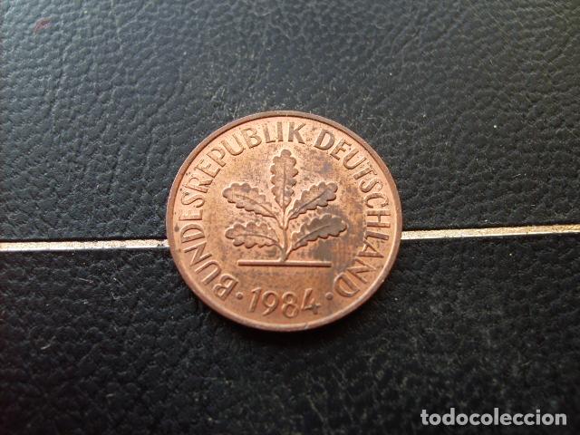Monedas antiguas de Europa: ALEMANIA ( REP. FEDERAL ) 2 PFENNIG 1984 J