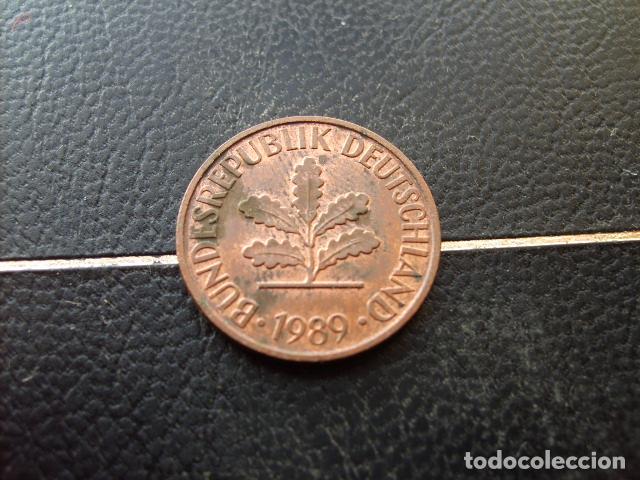 Monedas antiguas de Europa: ALEMANIA ( REP. FEDERAL ) 2 PFENNIG 1989 F