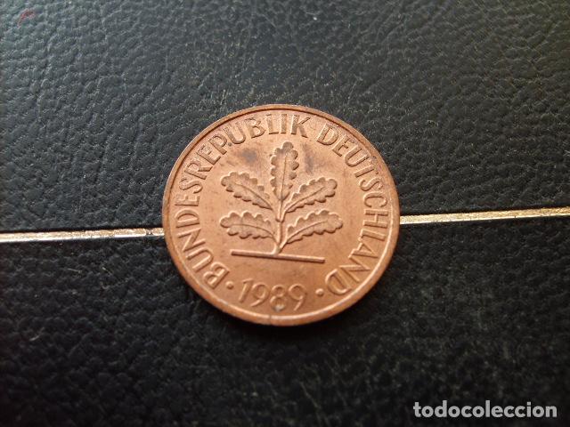 Monedas antiguas de Europa: ALEMANIA ( REP. FEDERAL ) 2 PFENNIG 1989 G