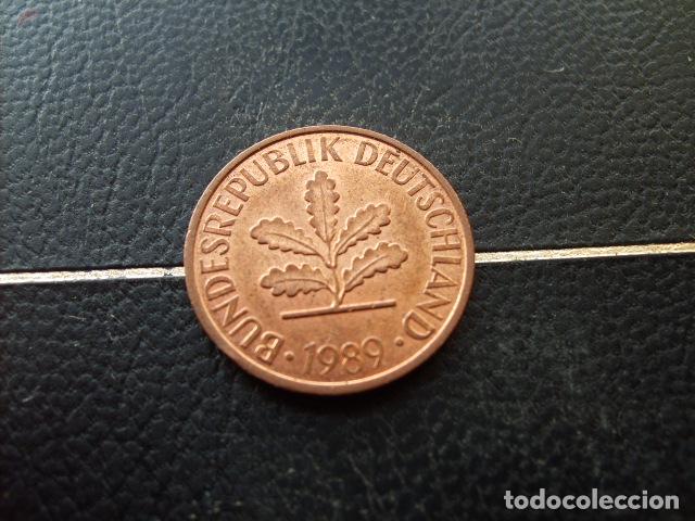 Monedas antiguas de Europa: ALEMANIA ( REP. FEDERAL ) 2 PFENNIG 1989 J