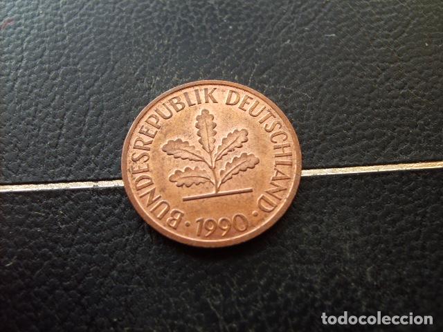 Monedas antiguas de Europa: ALEMANIA ( REP. FEDERAL ) 2 PFENNIG 1990 G