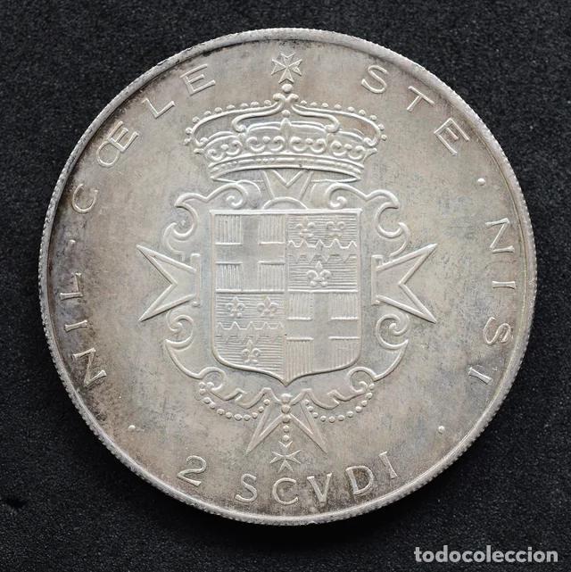 Monedas antiguas de Europa: 1964 - 2 SCUDI - ORDEN DE MALTA (!DIFICIL!)