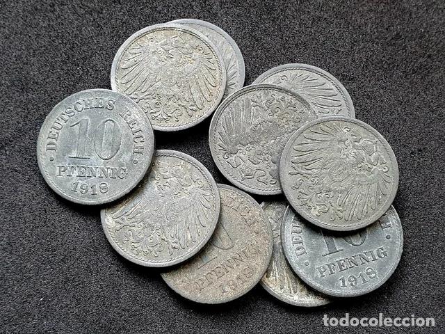 Monedas antiguas de Europa: Lote de Monedas del Imperio Alem&aacute;n - Foto 1