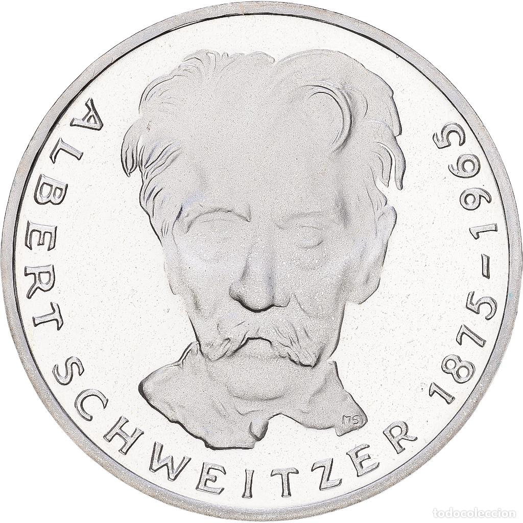 Monedas antiguas de Europa: [#1168038] ALEMANIA - REP&Uacute;BLICA FEDERAL, 5 Mark, 1975, Karlsruhe, Prueba, Plata, SC+