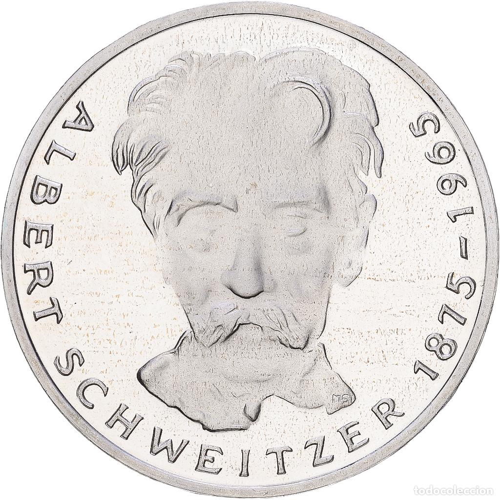 Monedas antiguas de Europa: [#1168042] ALEMANIA - REP&Uacute;BLICA FEDERAL, 5 Mark, 1975, Karlsruhe, Prueba, Plata, SC+