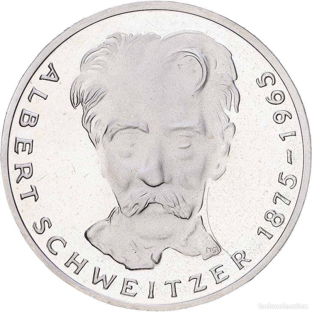 Monedas antiguas de Europa: [#1168040] ALEMANIA - REP&Uacute;BLICA FEDERAL, 5 Mark, 1975, Karlsruhe, Prueba, Plata, SC+