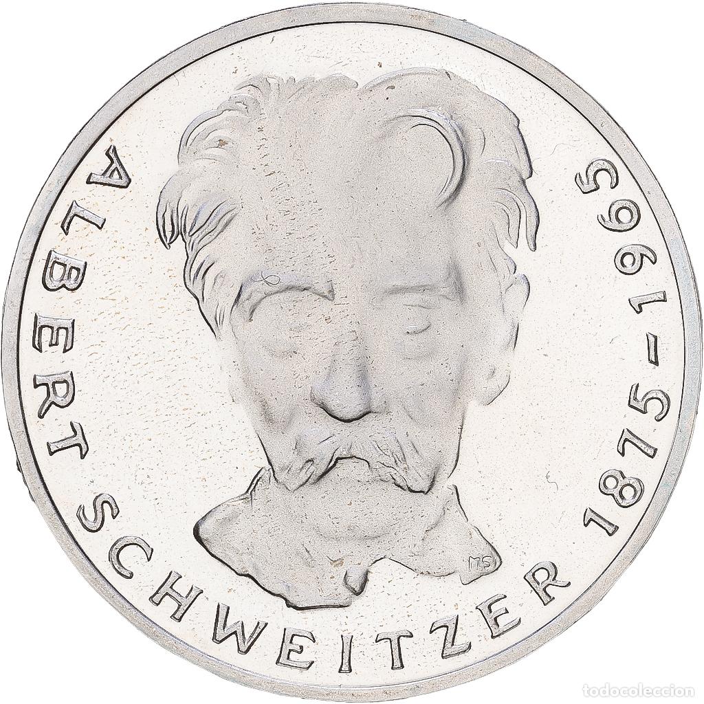 Monedas antiguas de Europa: [#1168041] ALEMANIA - REP&Uacute;BLICA FEDERAL, 5 Mark, 1975, Karlsruhe, Prueba, Plata, SC+