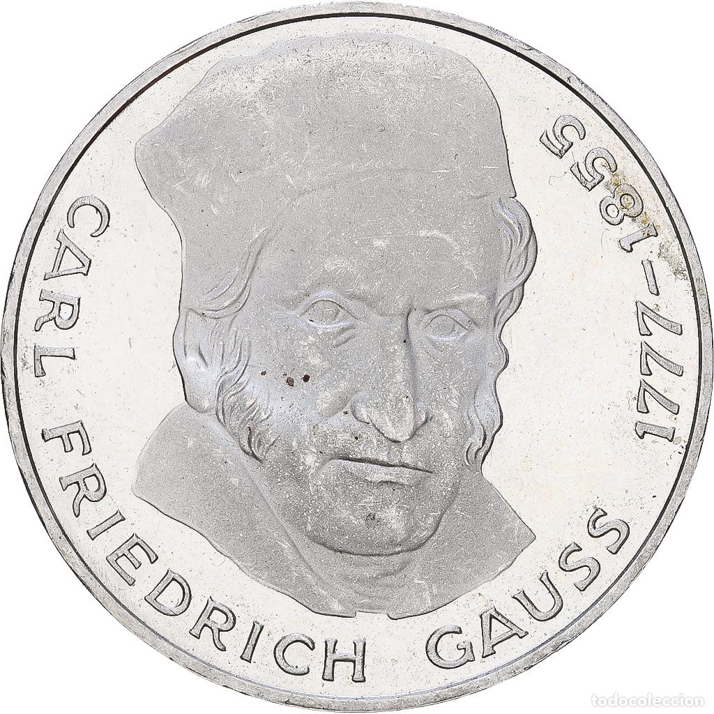 Monedas antiguas de Europa: [#1168046] ALEMANIA - REP&Uacute;BLICA FEDERAL, 5 Mark, 1977, Hamburg, Plata, EBC, KM:145