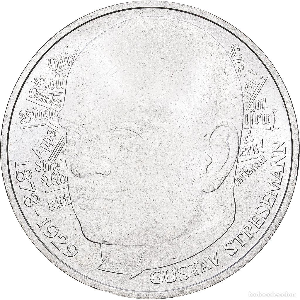 Monedas antiguas de Europa: [#1168049] ALEMANIA - REP&Uacute;BLICA FEDERAL, 5 Mark, 1978, Munich, Plata, EBC, KM:147