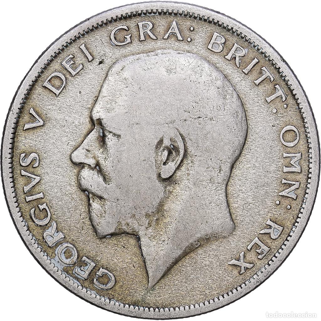 Monedas antiguas de Europa: [#1168053] Gran Breta&ntilde;a, Half crown, 1920, British Royal Mint, Plata, BC+
