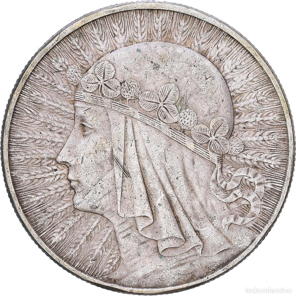 Monedas antiguas de Europa: [#1168160] Polonia, 10 Zlotych, 1932, Warsaw, Plata, BC+, KM:22