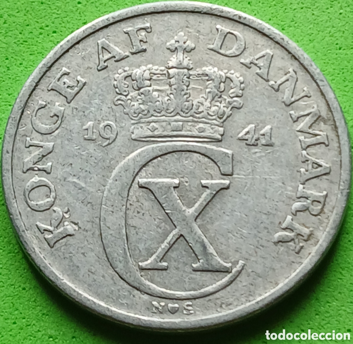 Monedas antiguas de Europa: Dinamarca 5 ore 1941 km#834
