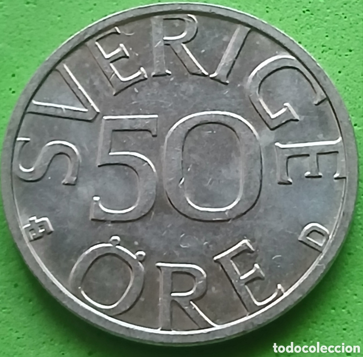 Monedas antiguas de Europa: Suecia 50 ore 1990 km#855