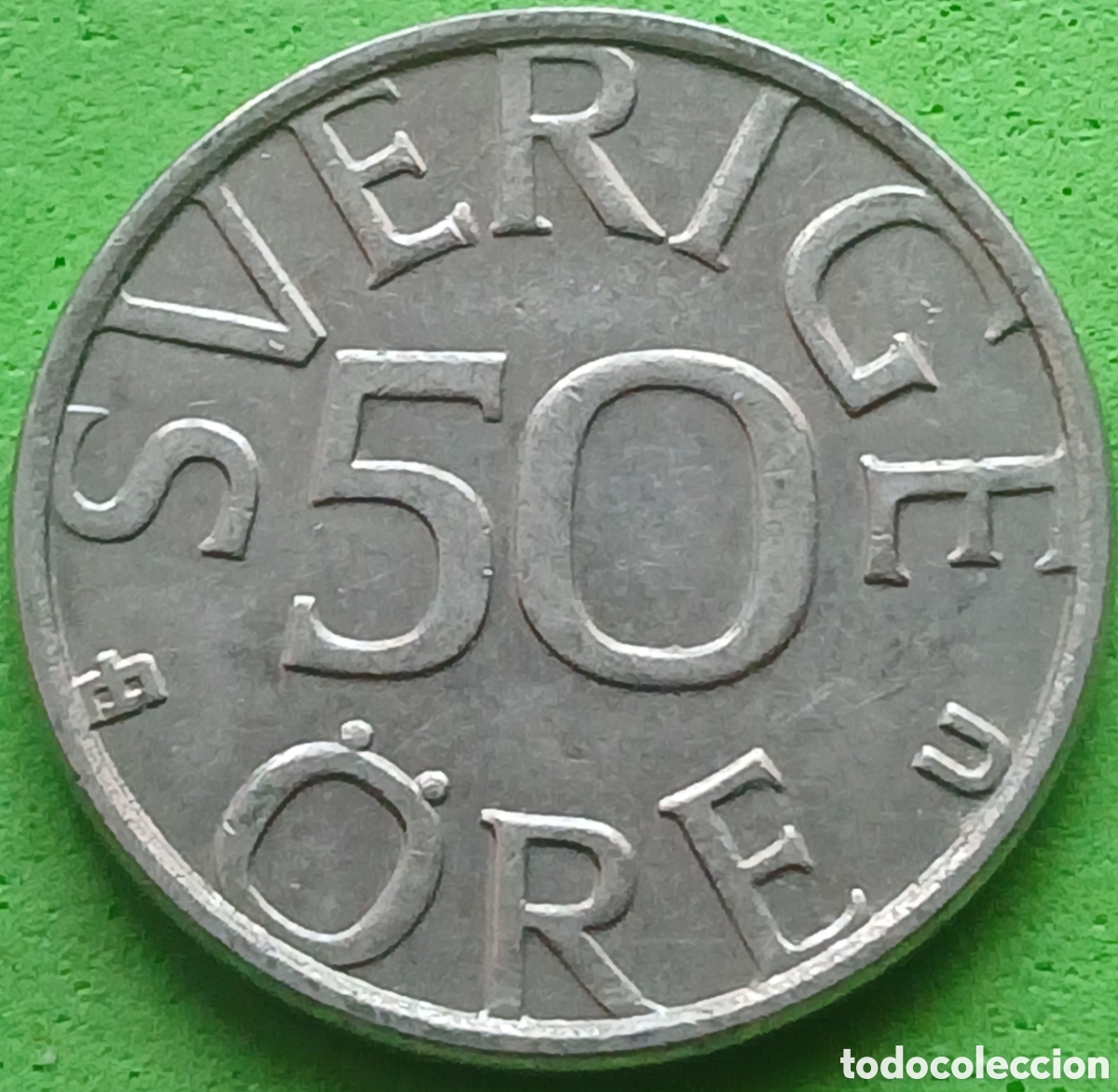 Monedas antiguas de Europa: Suecia 50 ore 1980 km#855