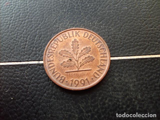 Monedas antiguas de Europa: ALEMANIA ( REP. FEDERAL ) 2 PFENNIG 1991 A