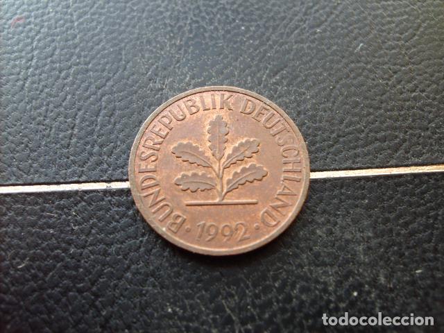 Monedas antiguas de Europa: ALEMANIA ( REP. FEDERAL ) 2 PFENNIG 1992 G