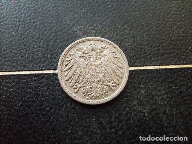 Monedas antiguas de Europa: ALEMANIA ( IMPERIO ) 5 PFENNIG 1910 A