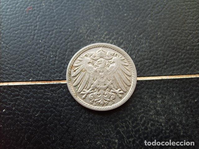 Monedas antiguas de Europa: ALEMANIA ( IMPERIO ) 5 PFENNIG 1914 D